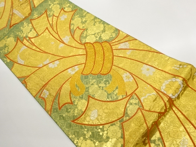 JAPANESE FUKURO OBI / WOVEN BUTTERFLY